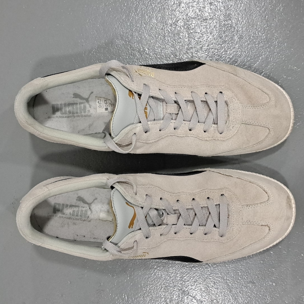 Men's Puma Liga white suede sneakers - Picture 9 of 13